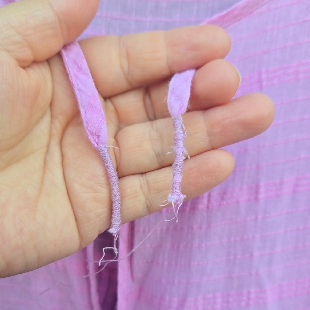 Free People Pink Flutter Crop Peasant Top - Picture 6 of 10